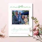 Birth Announcement Christmas Card