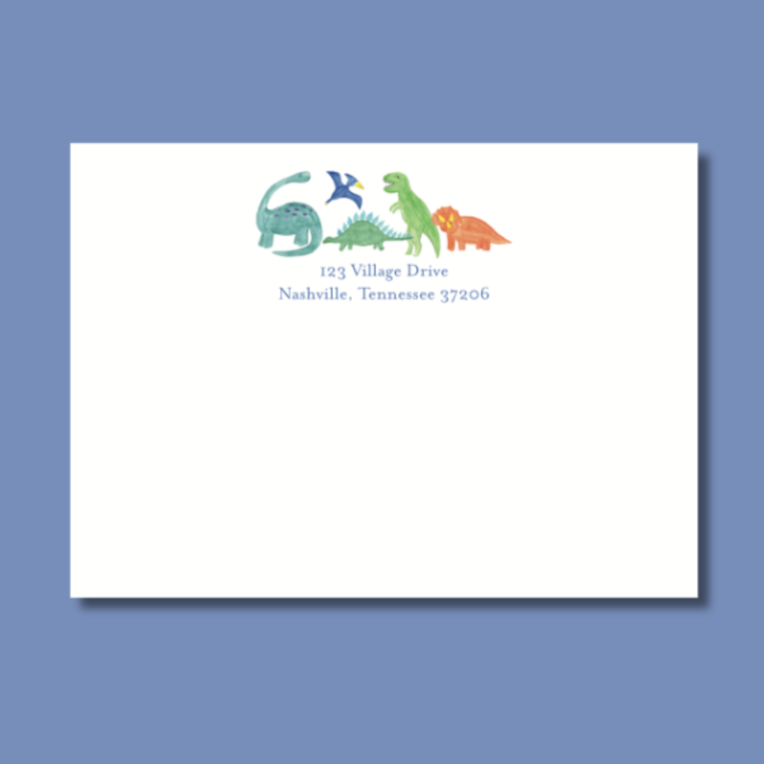 Dinosaur Invitation