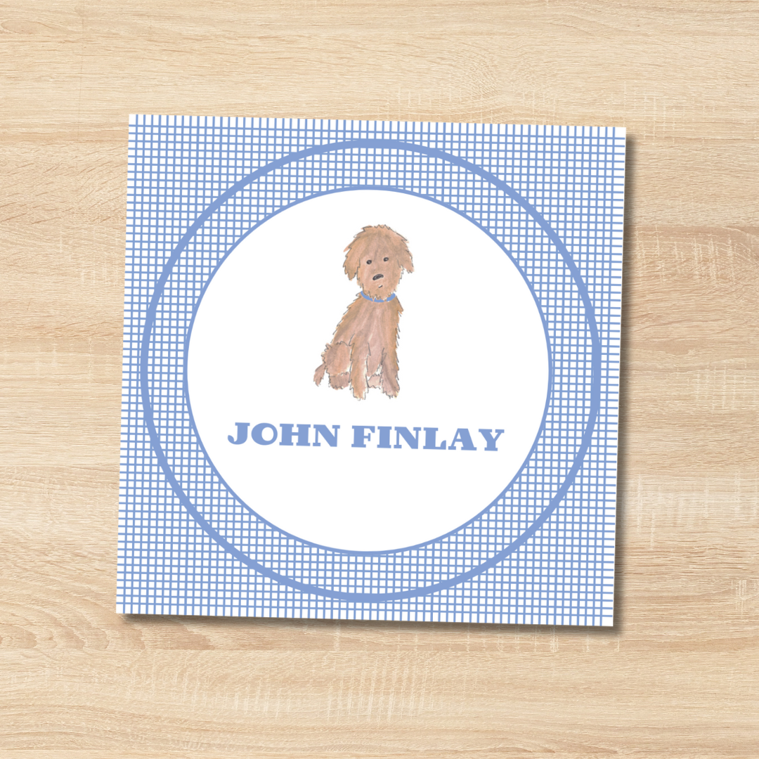 Dog Sticker OR Tag