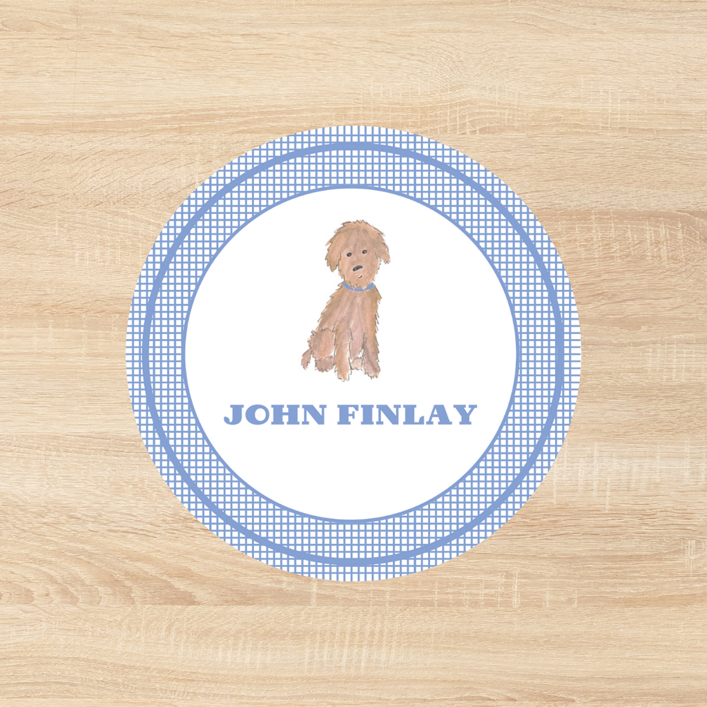 Dog Sticker OR Tag