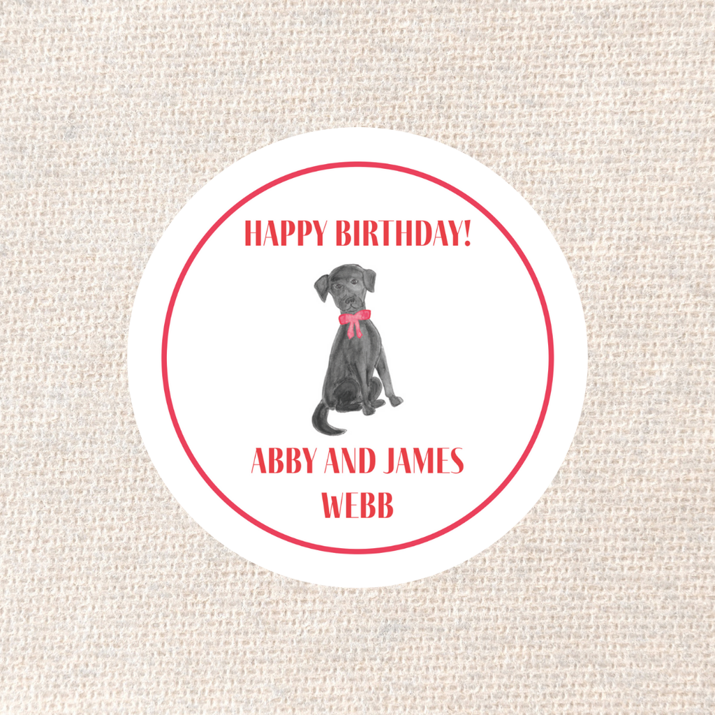 Dog Sticker OR Tag