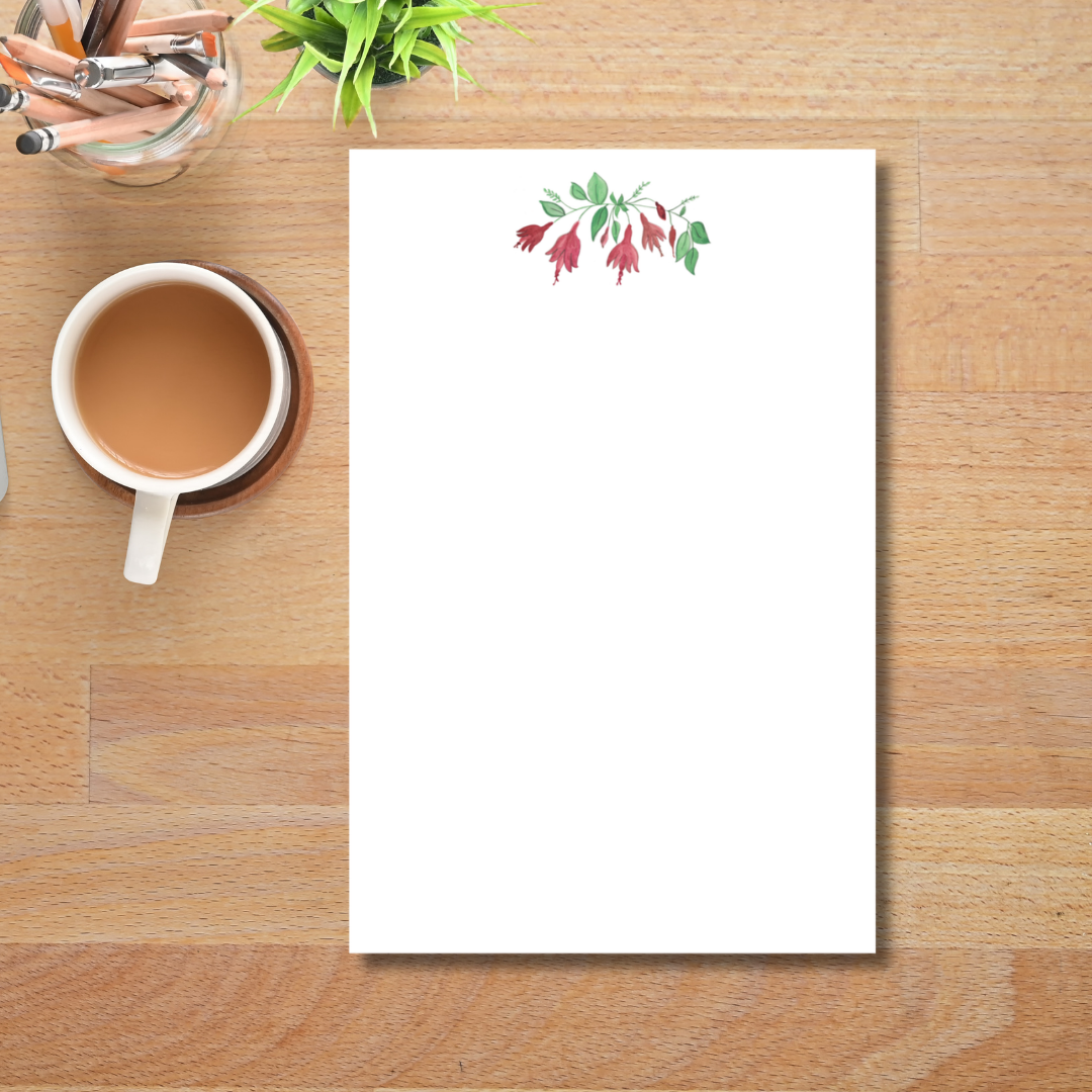 Floral Notepad