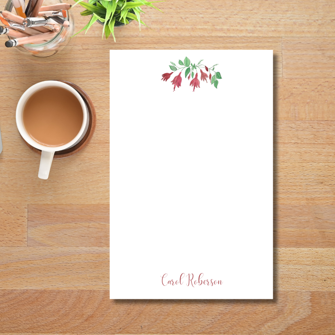 Floral Notepad