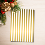 Gold Merry Christmas Card