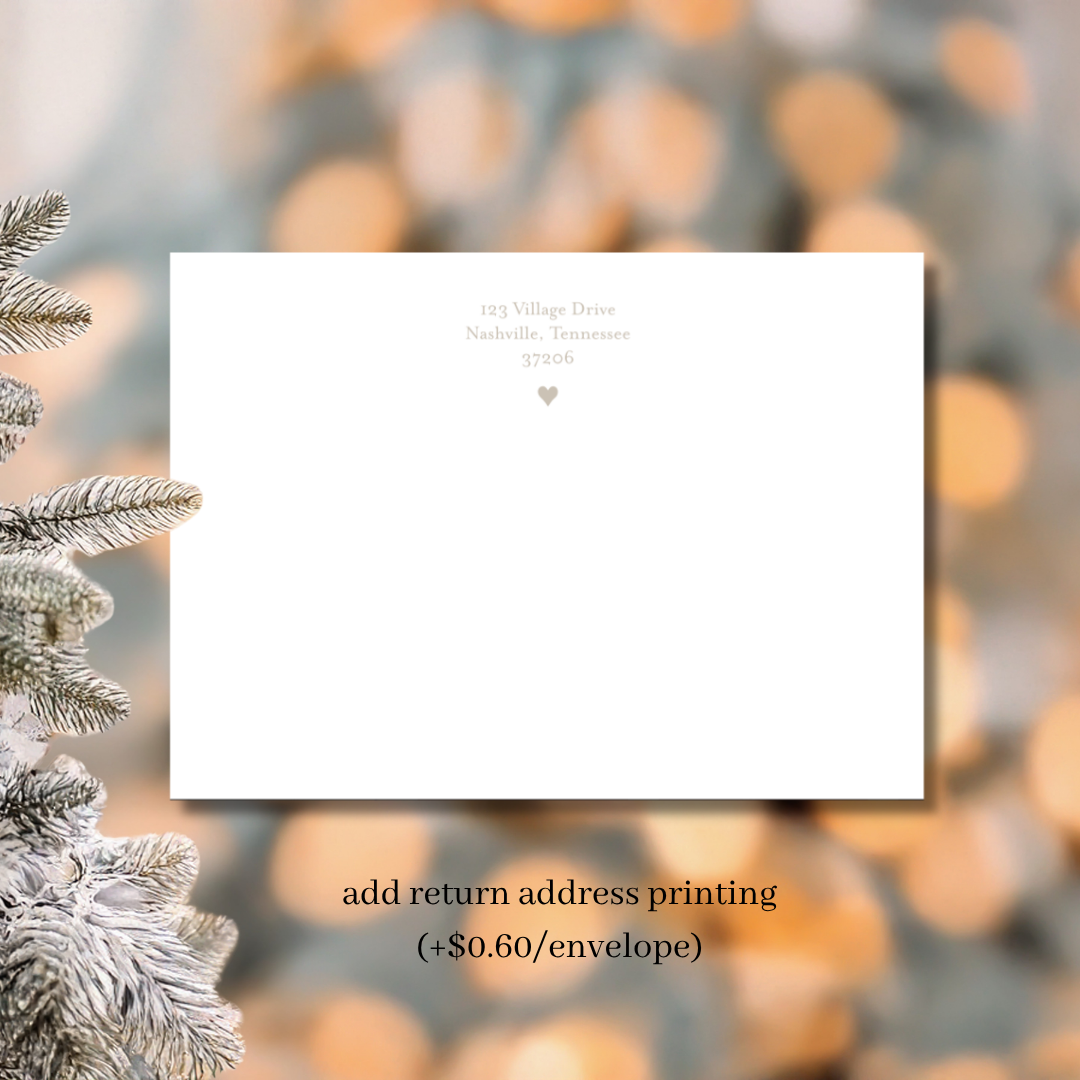 Home for the Holidays Card