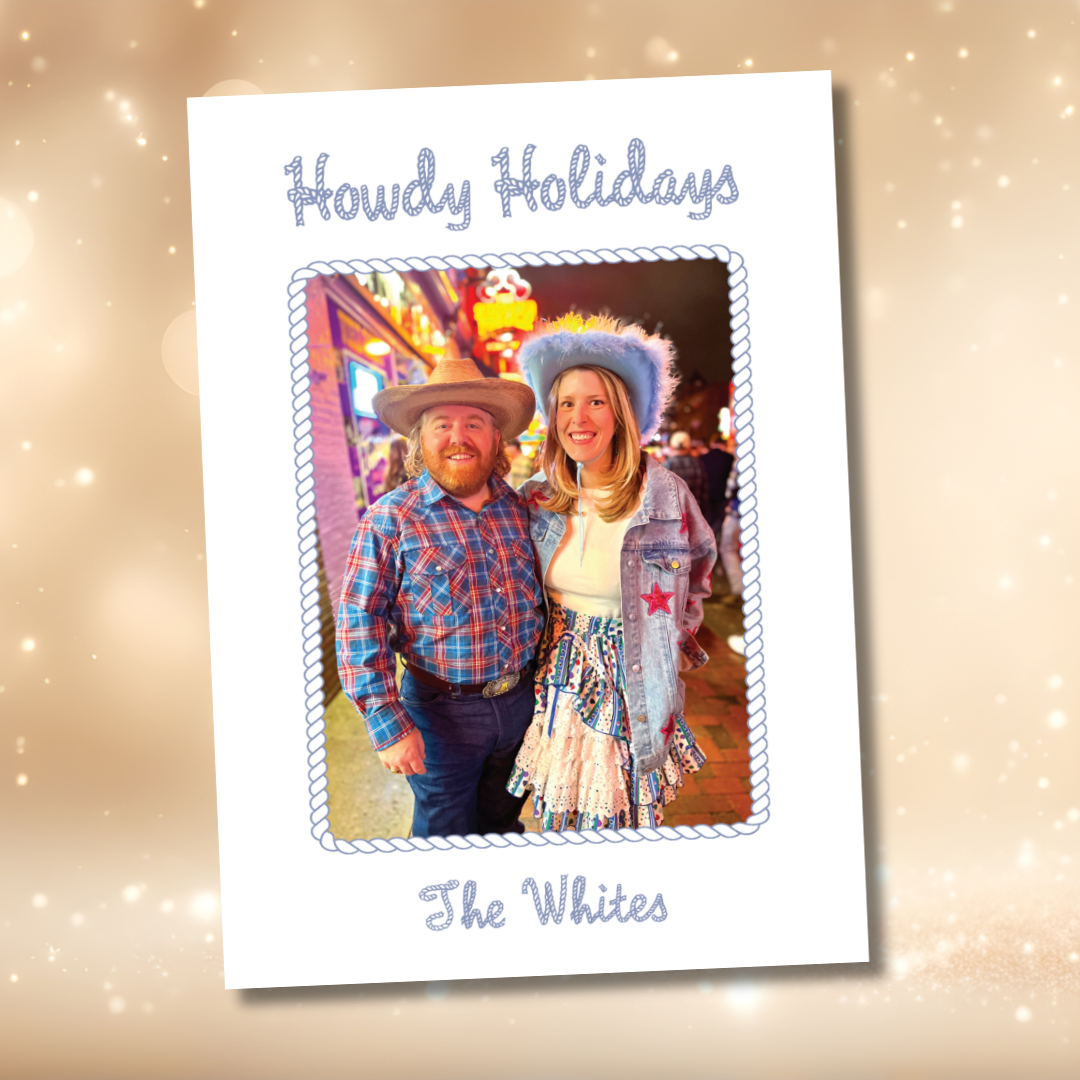 Howdy Holidays Card