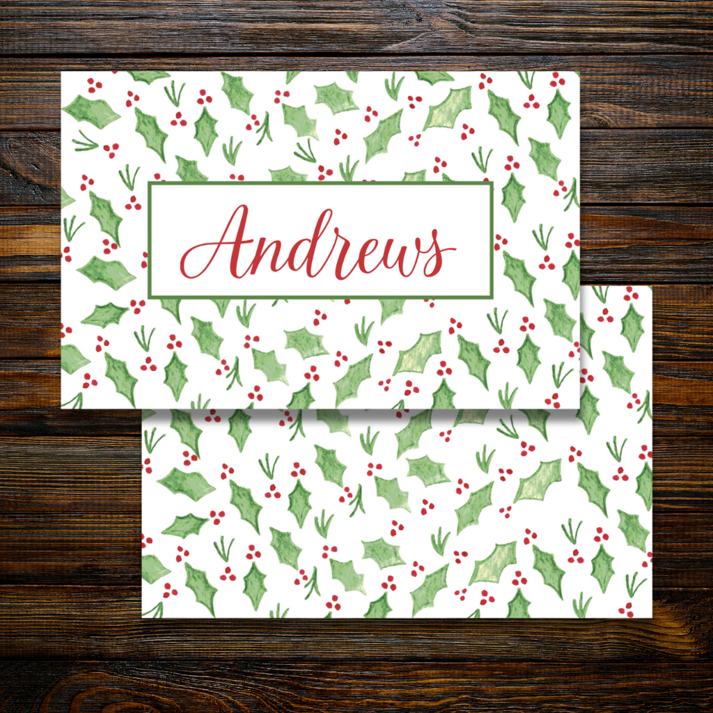 Holly Placemats