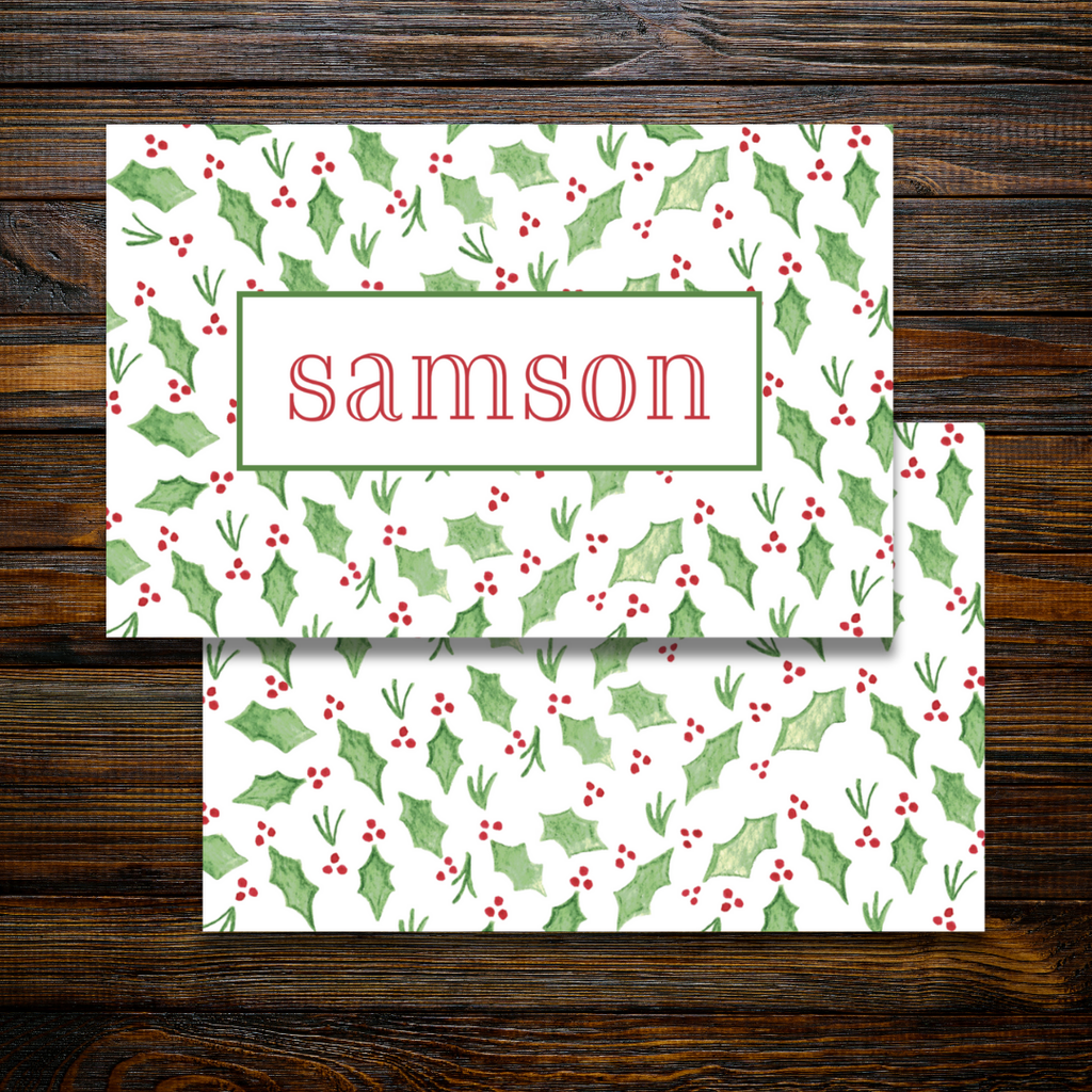 Holly Placemats