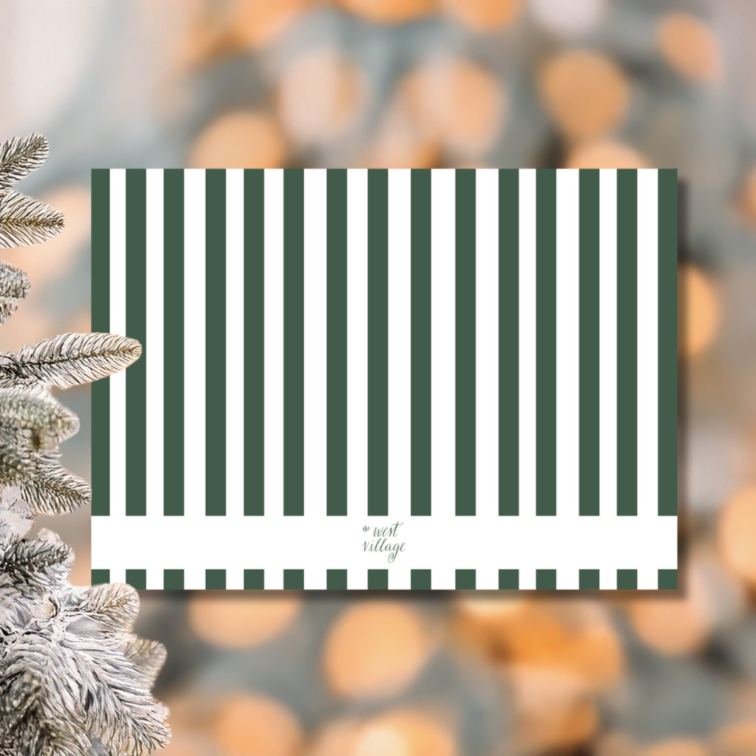 Last Initial Christmas Card