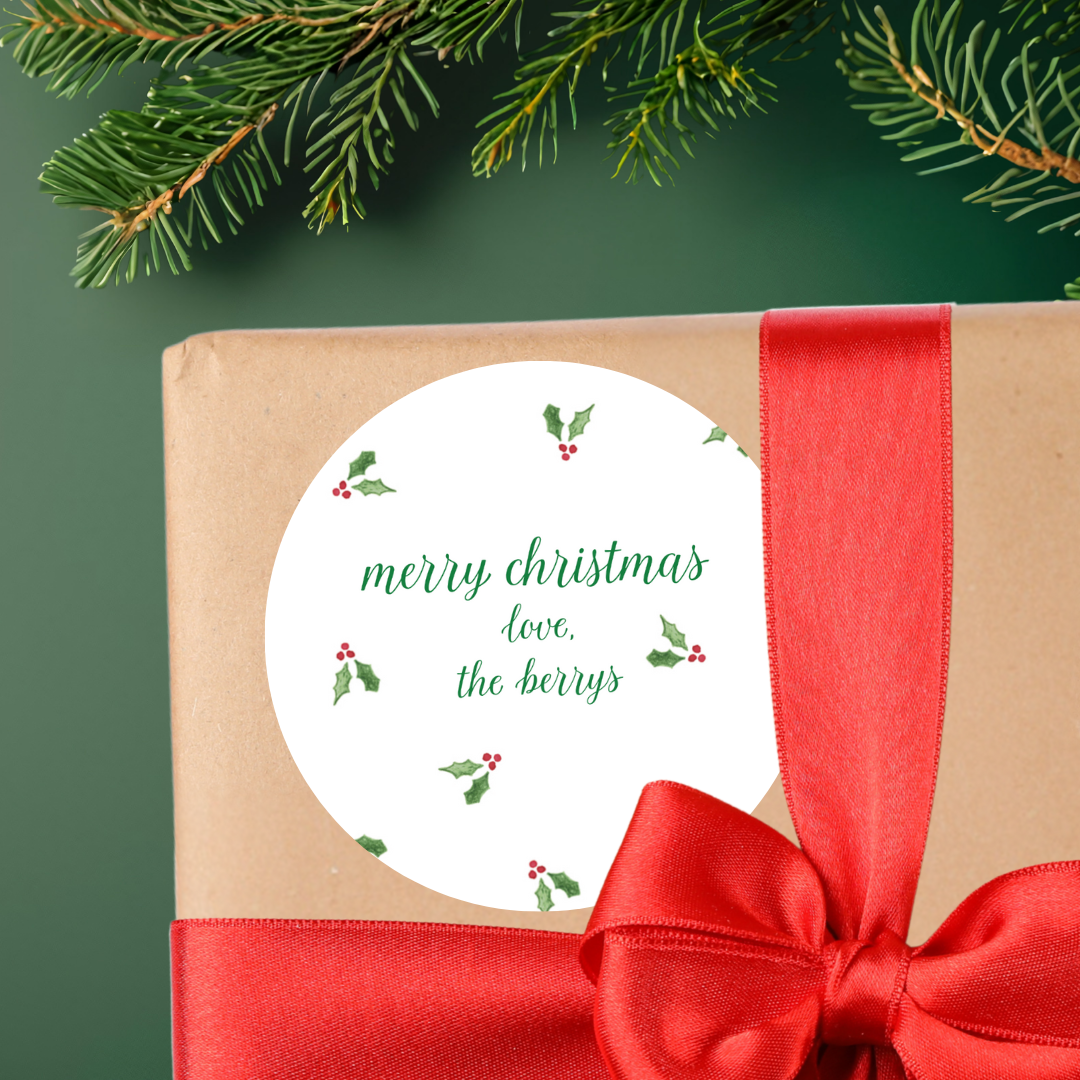 Merry Christmas Sticker