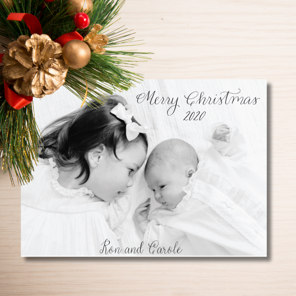 Black and White Card