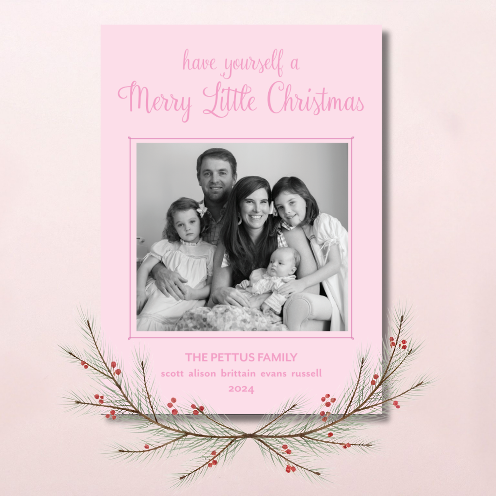 Merry Little Christmas Card