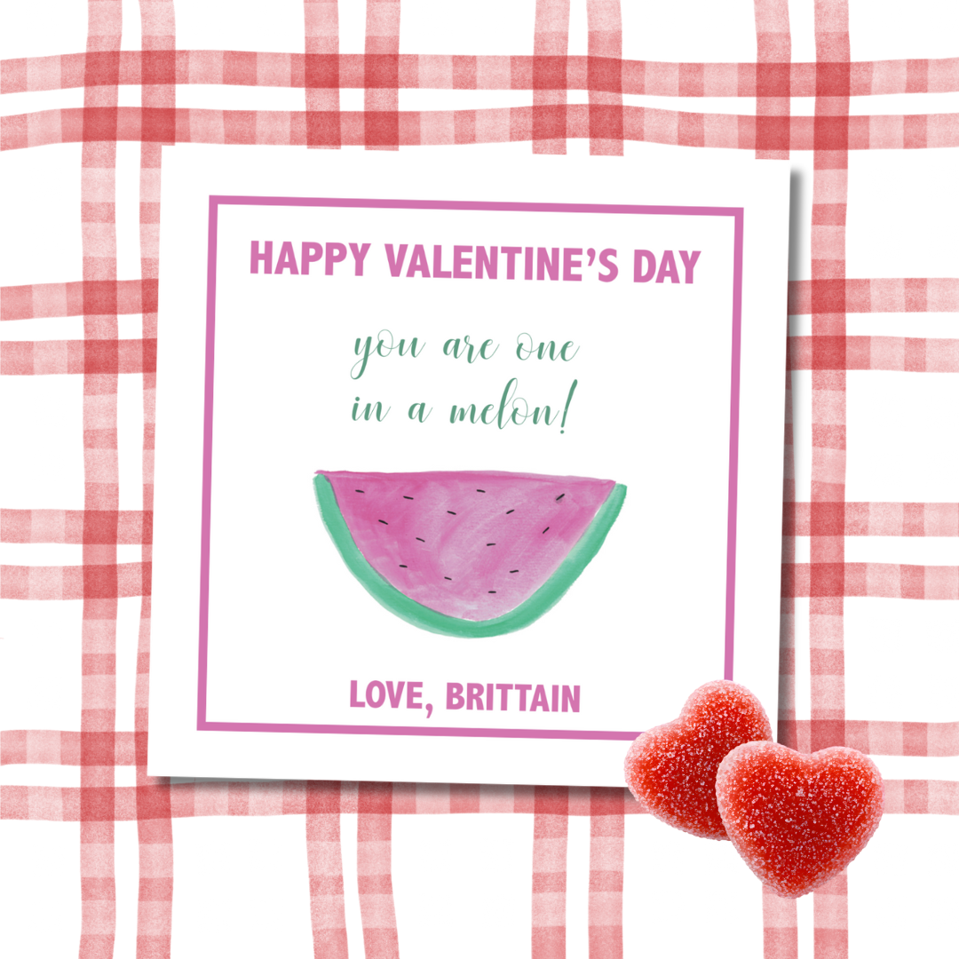 One in a Melon Valentines