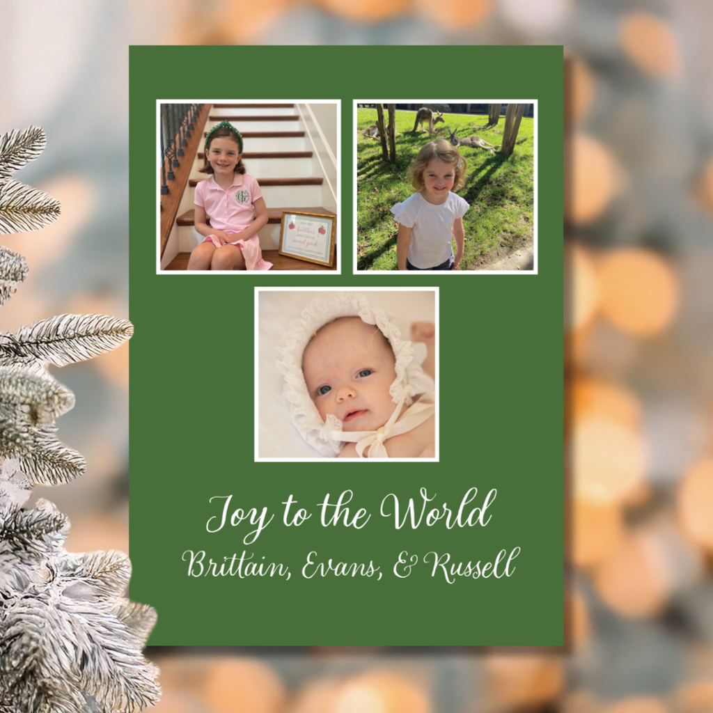 Peace on Earth Christmas Card