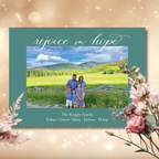 Rejoice in Hope Christmas Card