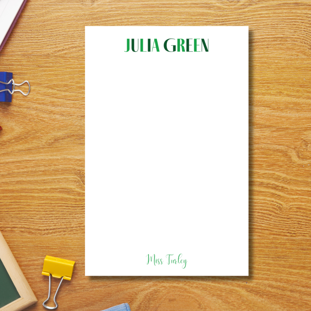 School Notepad