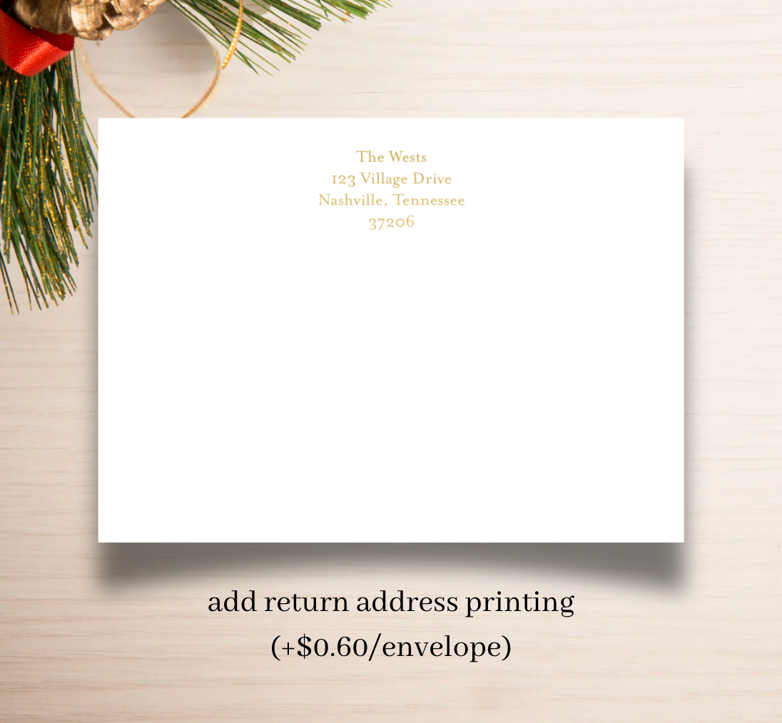 Glory to God in the Highest Christmas Card