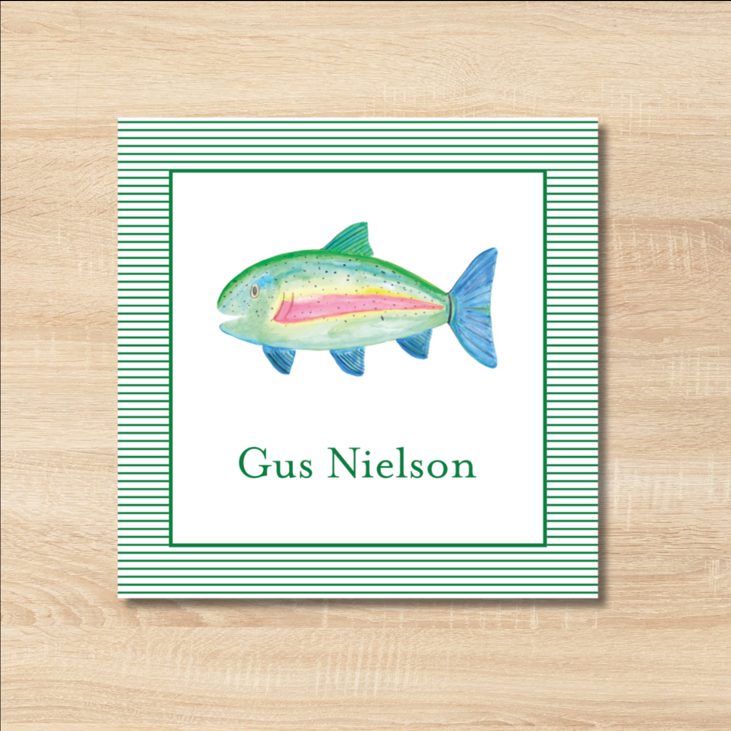 Fish Enclosure Tag