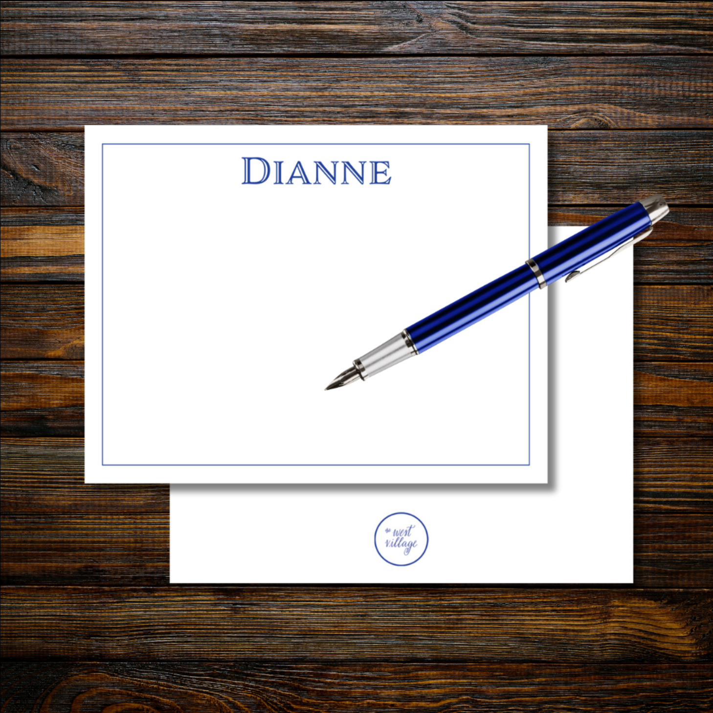 Block Name Stationery & Notecard