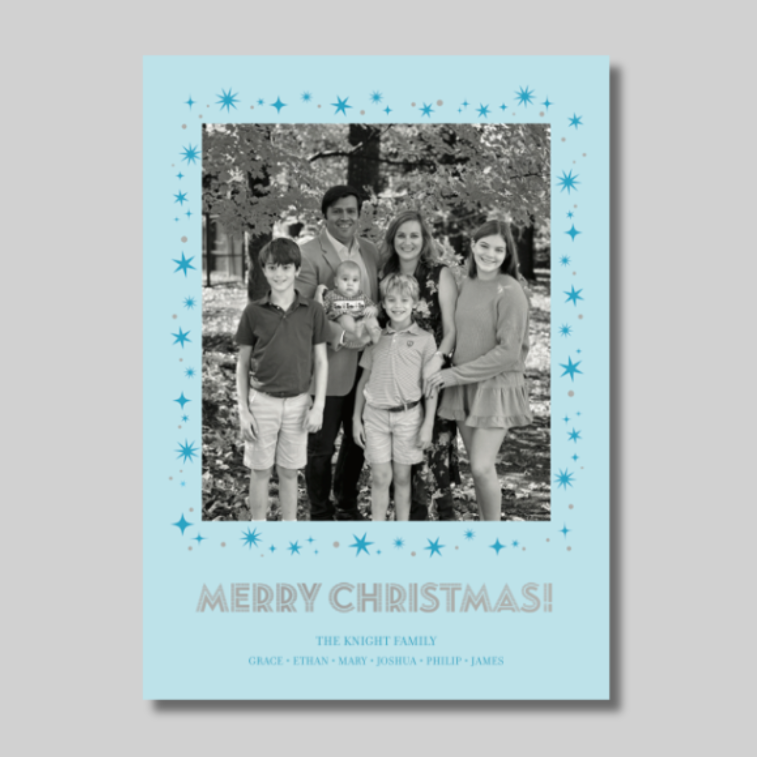 Star Border Card