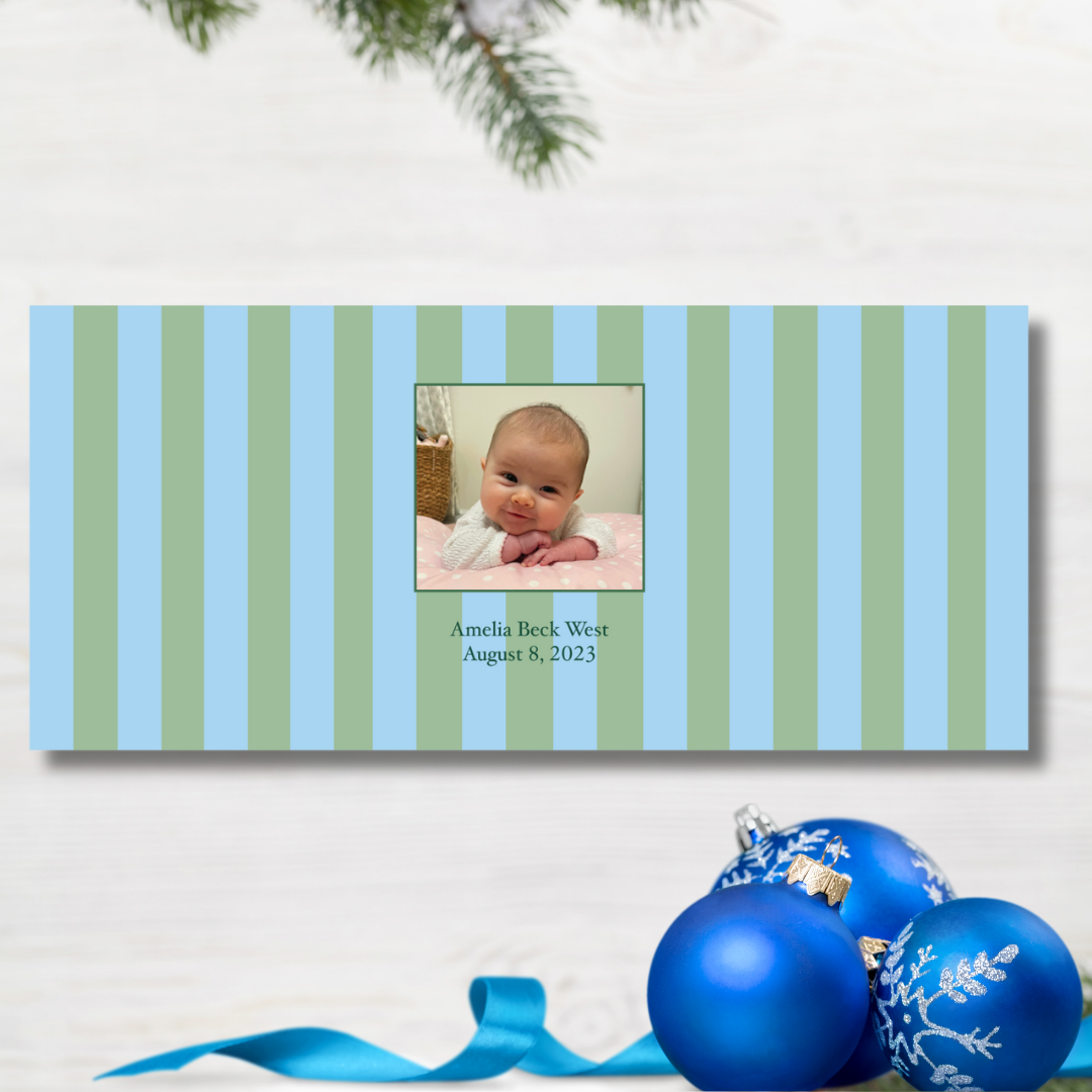 Three Photo Christmas Card