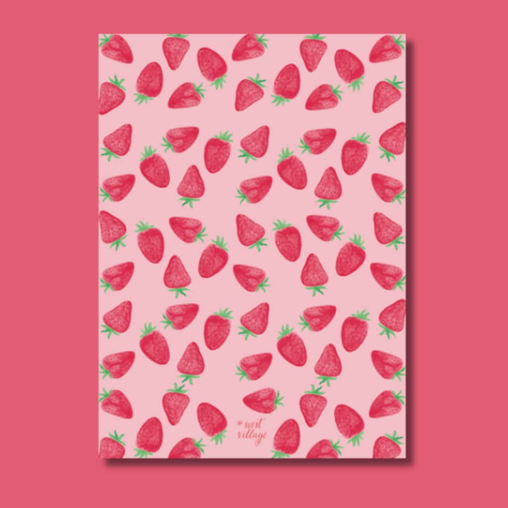 Strawberry Invitation