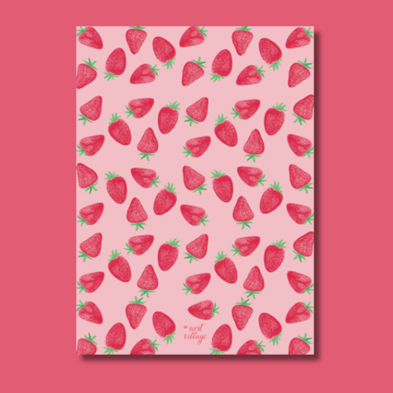 Strawberry Invitation