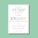Jumping Invitation
