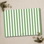 Green & White Card