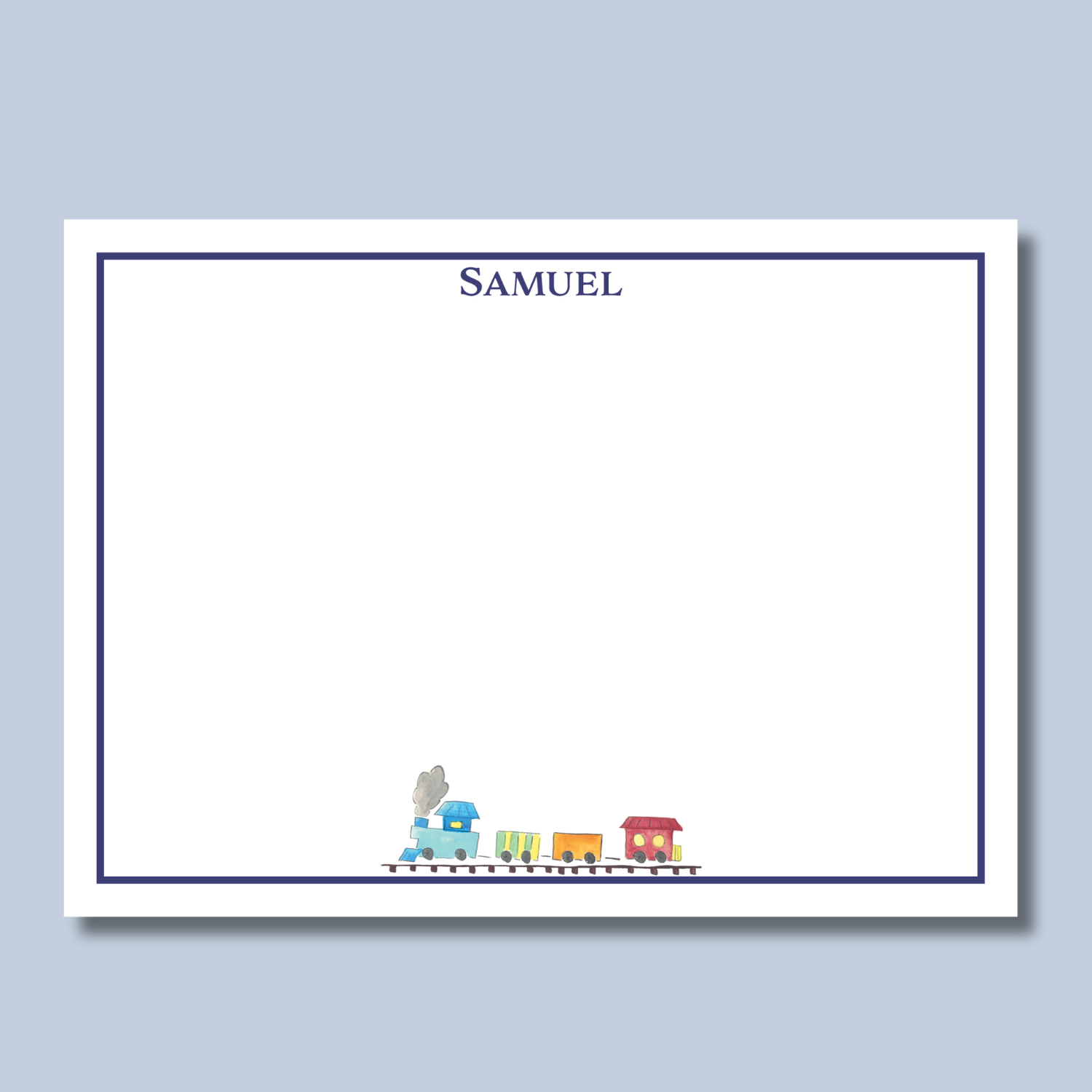 Train Stationery & Notecard