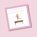 Gymnastics Invitation