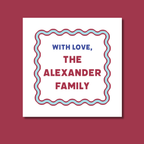 Wavy Border Tag