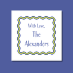 Wavy Border Tag